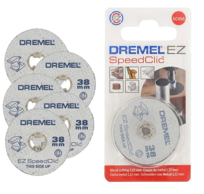 dre-2615s456jc-dremel-sc456-speedclic-metal-cut-wheel-pack-of-5-01.jpg Dremel SC456 SpeedClic Metal Cut Wheel - Pack of 5 - Image 1