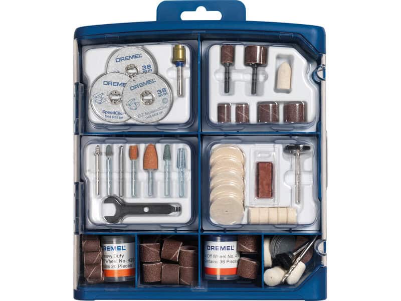 dre-2615s724ja-dremel-724-150-accessory-set-150pc-01.jpg Dremel 724-150 Accessory Set - 150pc - Image 1