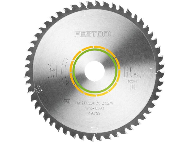 fes-493199-festool-hw-210mm-x-30mm-x-52t-circular-saw-blade-01.jpg Festool HW 210mm x 30mm x 52T Circular Saw Blade - Image 1
