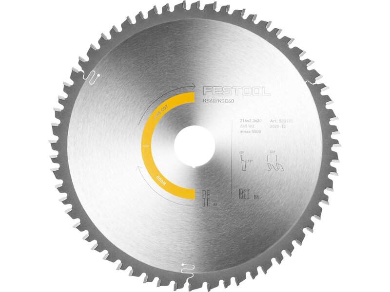 fes-500125-festool-hw-216-x-2-3-x-30-w-60t-wood-universal-blade-01.jpg Festool HW 216 x 2.3 x 30 W 60T Wood Universal Blade - Image 1
