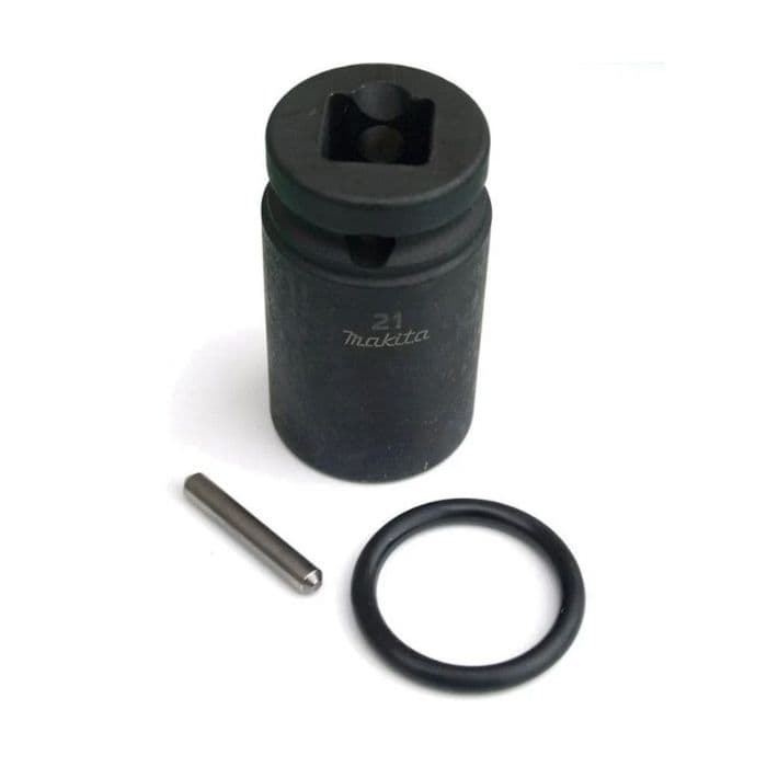 mak-134833-2-makita-e-23400-1-2-drive-21mm-x-52mm-socket-01.jpg Makita E-23400 1/2" Drive 21mm x 52mm Socket - Image 1