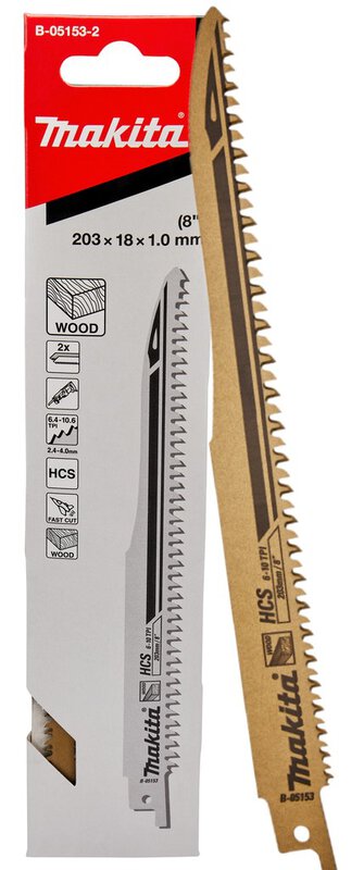 mak-b-05153-makita-b-05153-203mm-wood-blades-pack-of-5-01.jpg Makita B-05153 203mm Wood Blades - Pack of 5 - Image 1