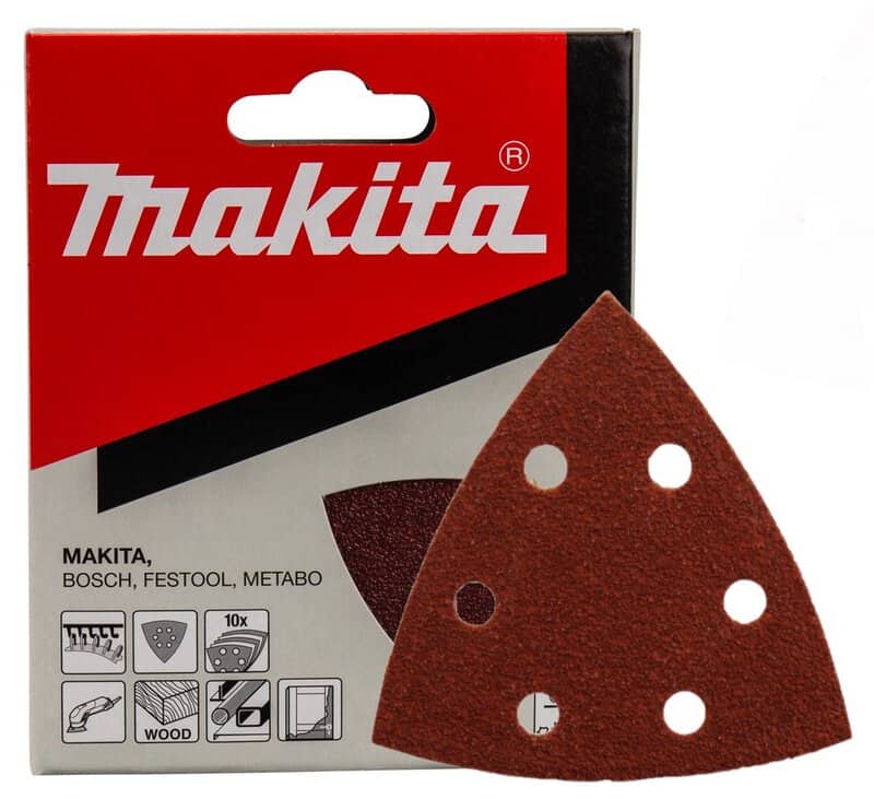 mak-b-21646-makita-b-21646-93mm-x-93mm-120-grit-delta-sanding-discs-pack-01.jpg Makita B-21646 93mm x 93mm 120 Grit Delta Sanding Discs - Pack of 10 - Image 1