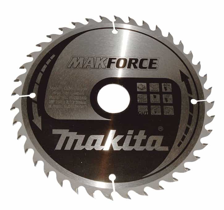 mak-b-32340-makita-b-32340-190mm-x-30mm-x-40t-circular-saw-blade-for-woo-01.jpg Makita B-32340 190mm x 30mm x 40T Circular Saw Blade for Wood - Image 1