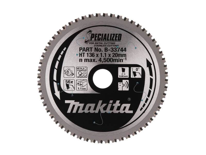 mak-b-33744-makita-b-33744-136mm-x-20mm-56t-metal-circular-saw-blade-01.jpg Makita B-33744 136mm x 20mm 56T Metal Circular Saw Blade - Image 1
