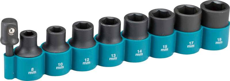 mak-b-54645-makita-b-54645-1-2-impact-socket-set-9pc-01.jpg Makita B-54645 1/2" Impact Socket Set - 9pc - Image 1