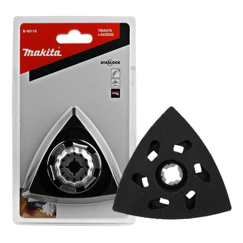 mak-b-65115-makita-b-65115-93mm-x-93mm-x-93mm-starlock-sanding-pad-01.jpg Makita B-65115 93mm x 93mm x 93mm Starlock Sanding Pad - Image 1