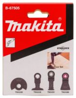 Makita B-67505 Starlock Multi-Tool Floor Set - 4pc - Image 3