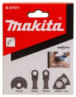 Makita B-67511 Starlock Multi-Tool Carpentry Set - 5pc - Image 3
