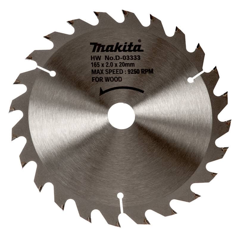 mak-d-03333-makita-d-03333-165mm-x-20mm-24t-circular-saw-blade-01.jpg Makita D-03333 165mm x 20mm 24T Circular Saw Blade - Image 1