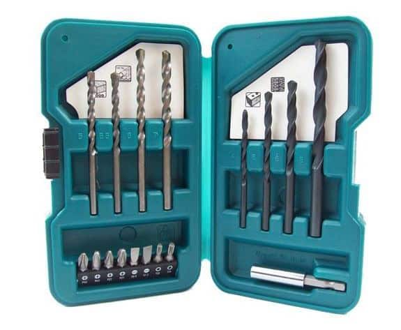 mak-d-45858-makita-d-45858-17pc-accessory-set-01.jpg Makita D-45858 17pc Accessory Set - Image 1