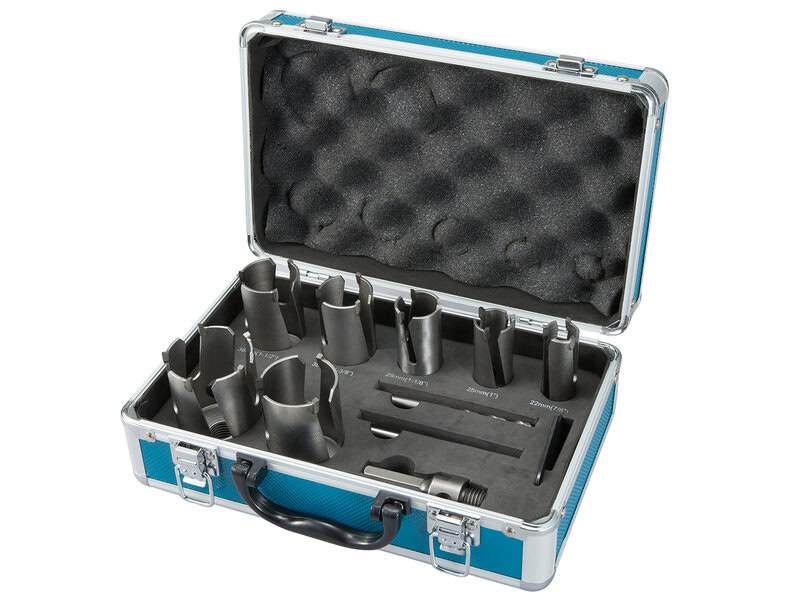 mak-d-51281-makita-d-51281-22-51mm-diamond-core-set-10pc-01.jpg Makita D-51281 22-51mm Diamond Core Set - 10pc - Image 1