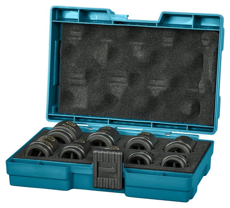 mak-e-16564-makita-e-16564-1-2-impact-socket-set-9pc-01.jpg Makita E-16564 1/2" Impact Socket Set - 9pc - Image 1