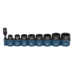 Makita E-16639 3/8" Impact Socket Set - 9pc