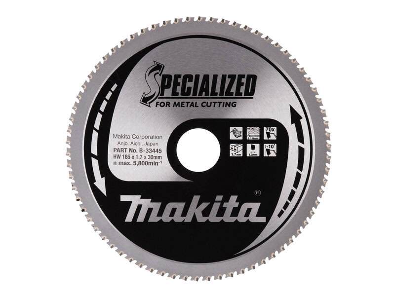 mak-e-23357-makita-e-23357-185mm-x-30mm-70t-tct-metal-circular-saw-blade-01.jpg Makita E-23357 185mm x 30mm 70T TCT Metal Circular Saw Blade - Image 1