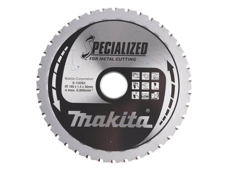 mak-e-26082-makita-e-26082-185mm-x-30mm-x-38t-circular-saw-blade-01.jpg Makita E-26082 185mm x 30mm x 38T Circular Saw Blade - Image 1