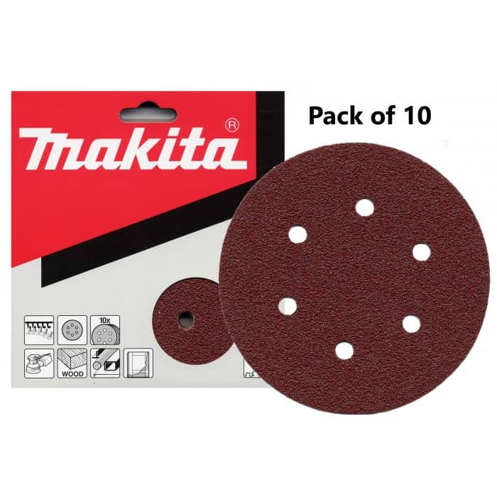 mak-p-43608-makita-p-43608-125mm-320-grit-sanding-discs-pack-of-10-01.jpg Makita P-43608 125mm 320 Grit Sanding Discs - Pack of 10 - Image 1