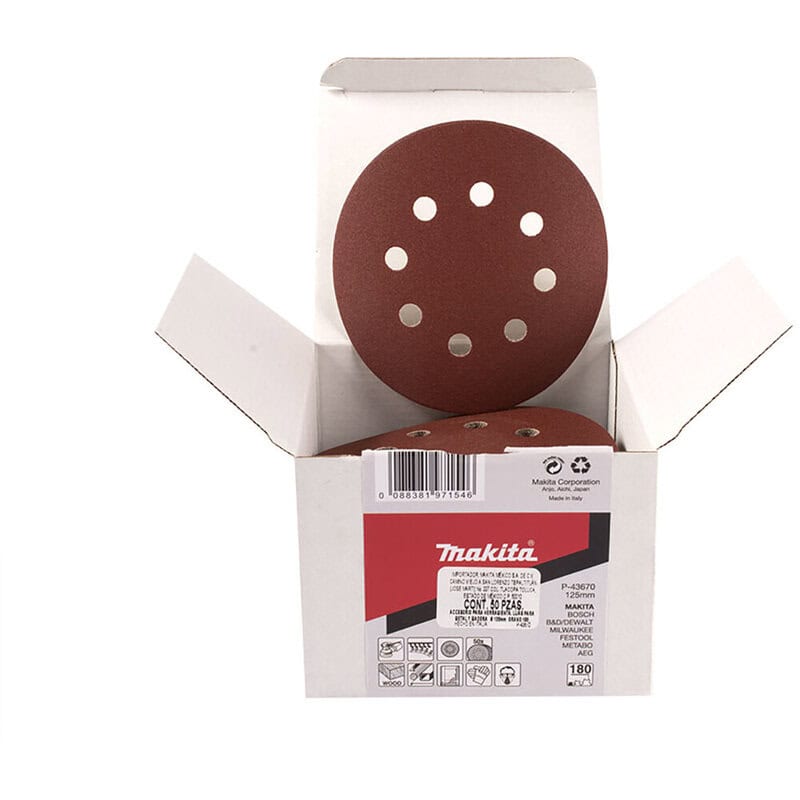 mak-p-43670-makita-p-43670-125mm-180-grit-sanding-discs-pack-of-50-01.jpg Makita P-43670 125mm 180 Grit Sanding Discs - Pack of 50 - Image 1