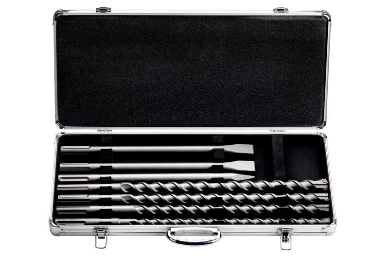 met-623106000-metabo-623106000-drill-bit-and-chisel-set-7pc-01.jpg Metabo 623106000 Drill Bit & Chisel Set - 7pc - Image 1
