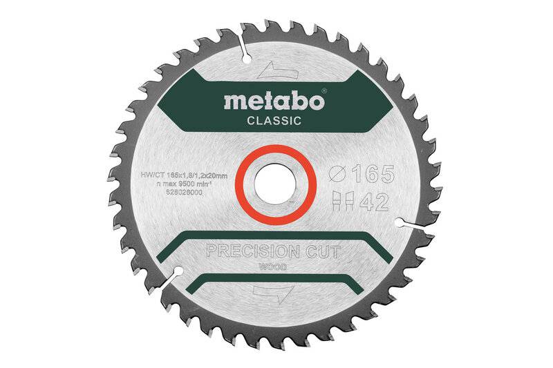 met-628026000-metabo-628026000-165mm-x-20mm-x-42t-wood-saw-blade-01.jpg Metabo 628026000 165mm x 20mm x 42T Wood Saw Blade - Image 1