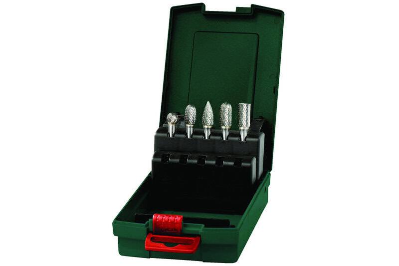 met-628403000-metabo-628403000-6mm-x-10mm-carbide-burr-set-5pc-01.jpg Metabo 628403000 6mm x 10mm Carbide Burr Set - 5pc - Image 1