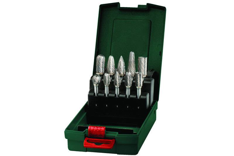 met-628404000-metabo-628404000-6mm-x-10mm-carbide-burr-set-10pc-01.jpg Metabo 628404000 6mm x 10mm Carbide Burr Set - 10pc - Image 1