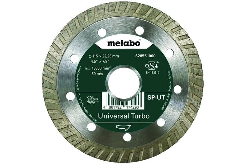 met-628551000-metabo-628551000-115mm-x-22-23mm-diamond-cutting-disc-01.jpg Metabo 628551000 115mm x 22.23mm Diamond Cutting Disc - Image 1