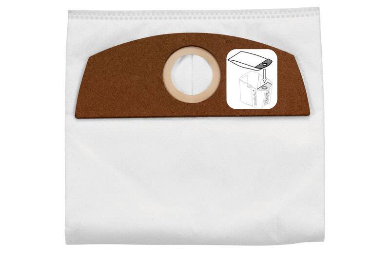 met-630164000-metabo-630164000-6-litre-fleece-filter-bags-pack-of-5-01.jpg Metabo 630164000 6 Litre Fleece Filter Bags - Pack of 5 - Image 1